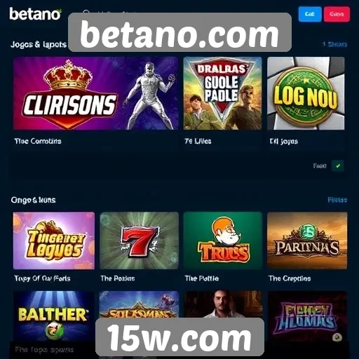 Análise de jogos populares no betano.com